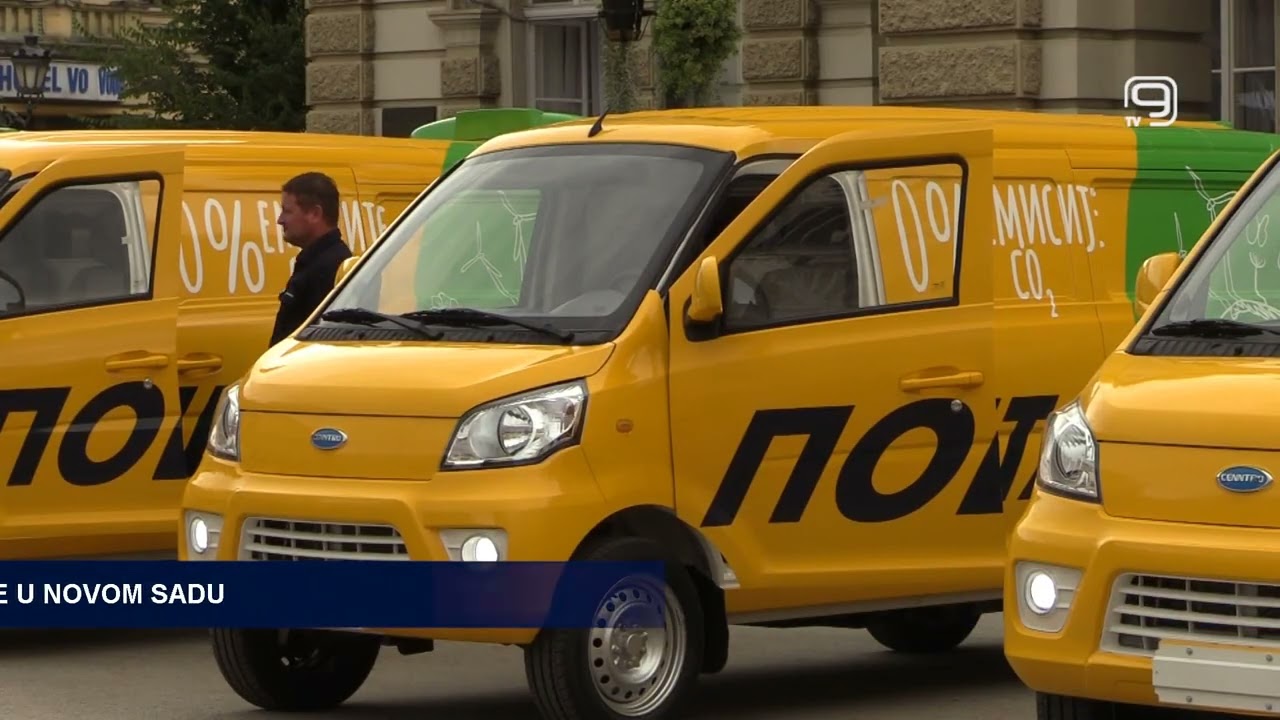 Pošta Srbije svojim radnim jedinicama uručila ključeve 95 električnih dostavnih vozila