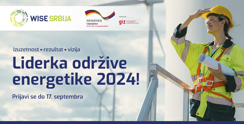 Dodeljeno priznanje "Liderka održive energetike za 2024. godinu"