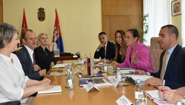 Ministarka Pavkov sa delegacijom Svetske banke: Srbija je posvećena ciljevima Zelene agende