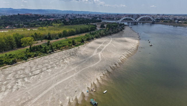 Dunav pao na istorijski nizak nivo: Evropske reke imale najmanje vode otkako postoje detaljna merenja