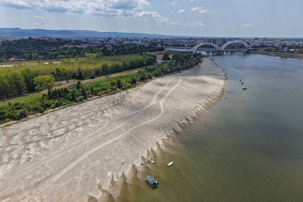 Dunav pao na istorijski nizak nivo: Evropske reke imale najmanje vode otkako postoje detaljna merenja